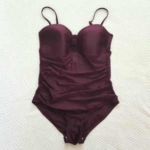 Merona Bandeau One Piece Swimsuit